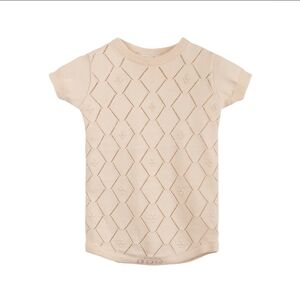 Feltman Brothers Boys Eyelet Knit Romper 9m